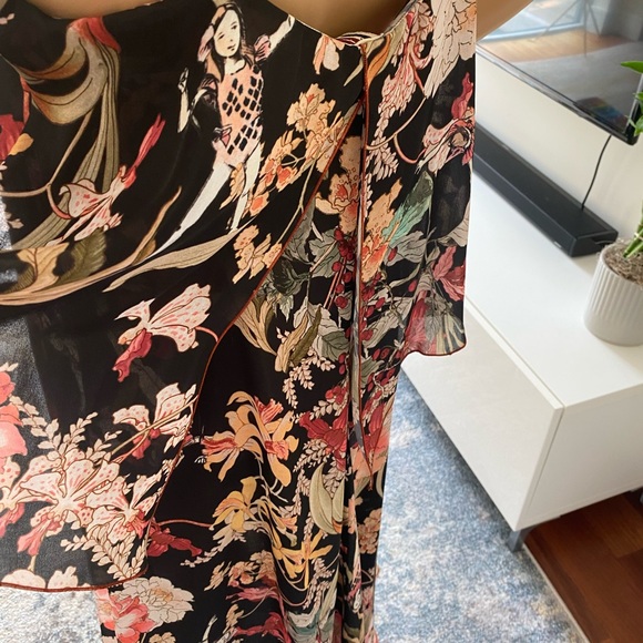 I'M ISOLA MARRAS 3/4 length summer floral dress - Picture 5 of 5